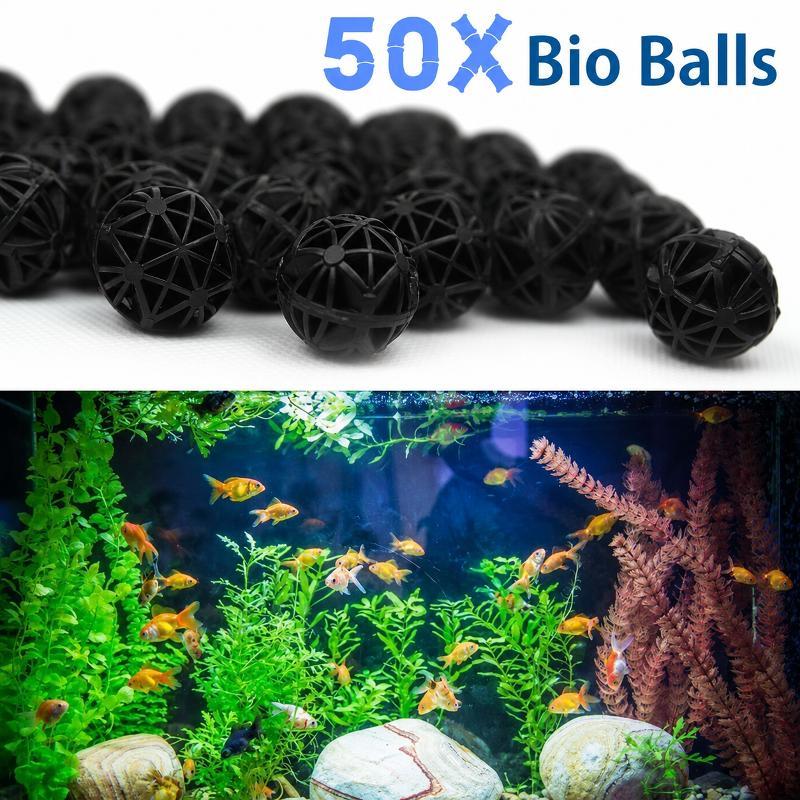 Aquarium Marine Plants - 50 шт. 16 мм биофильтрующие шарики