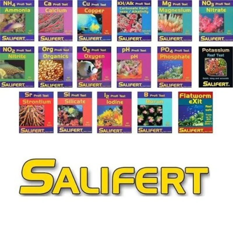 Marine Aquarium Water Test Kit - Испытательный комплект Salifert Ca Calcium Cu