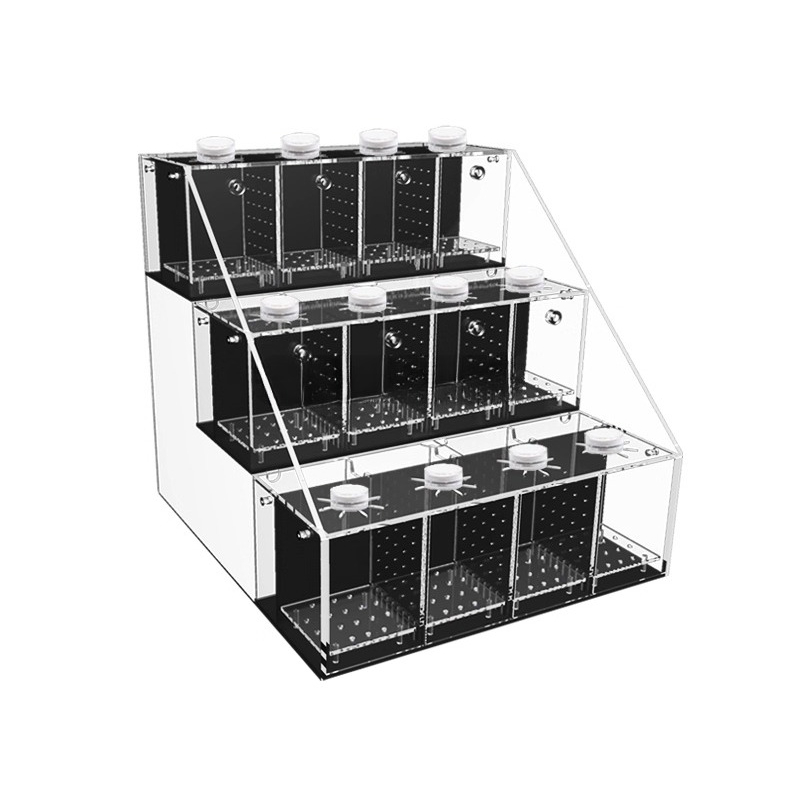 Aquarium Marine Salt - Прозрачный резервуар Douyu, настольный ступенчатый многослойный