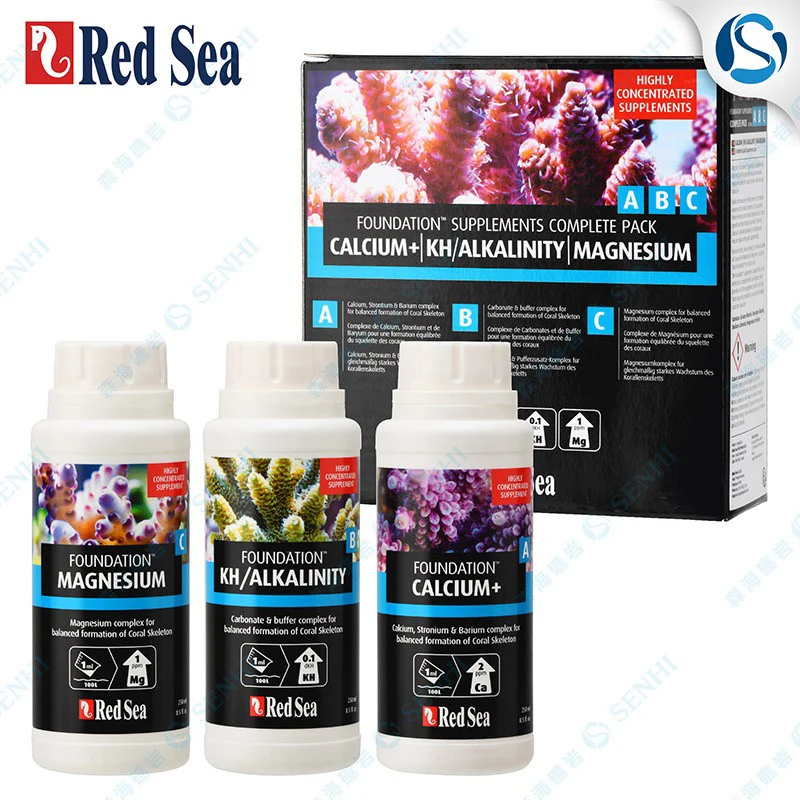 Red Sea Foundation Добавка ABC – обзор и цена Marine Aquarium Water Test Kit