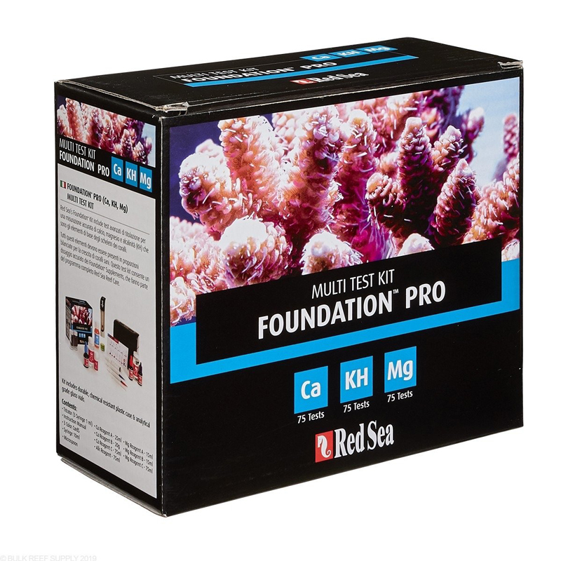Red Sea Foundation Добавка ABC – обзор и цена Marine Aquarium Water Test Kit