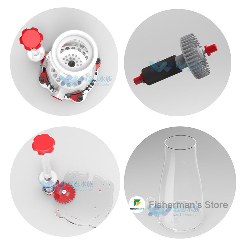 Скиммер для протеинов Bubble M – обзор и цена Marine Aquarium Protein Skimmer