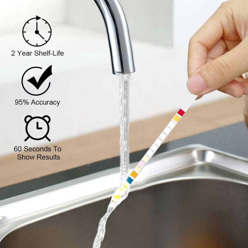 Тест-полоски Yieryi 16 в 1 для – обзор и цена Marine Aquarium Water Test Kit