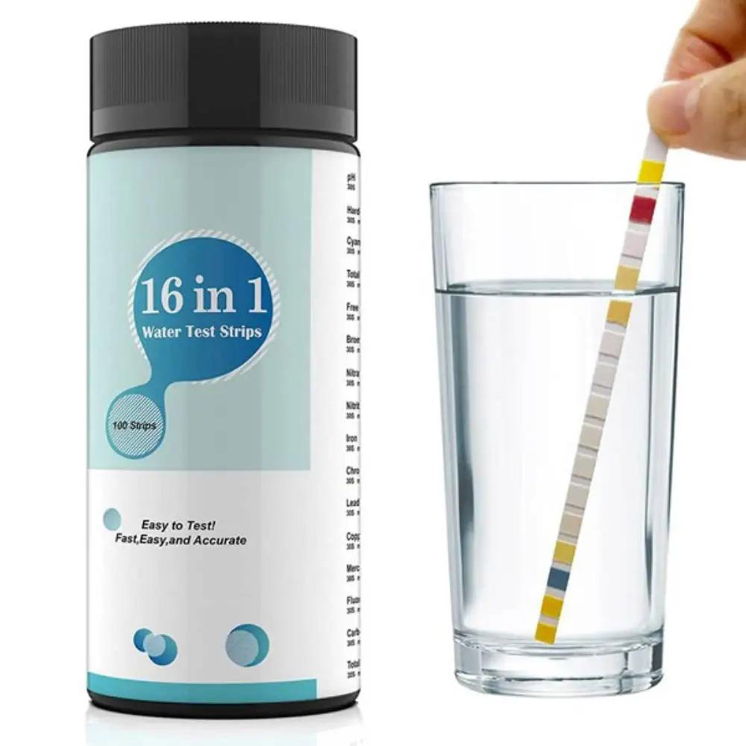 Набор из 16 тест-полосок для п – обзор и цена Marine Aquarium Water Test Kit