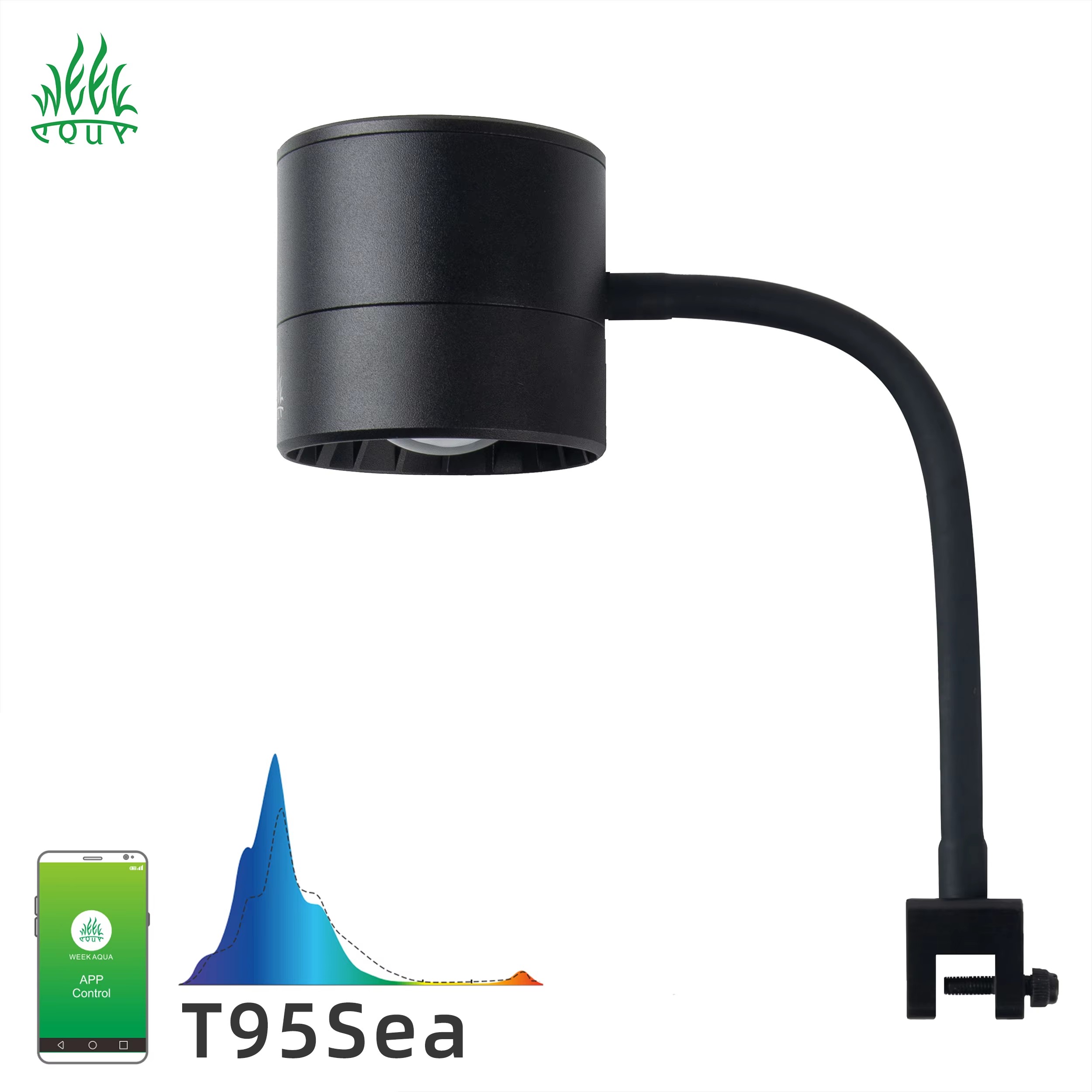 Светильник WEEK AQUA для аквар – обзор и цена Aquarium Marine Blue