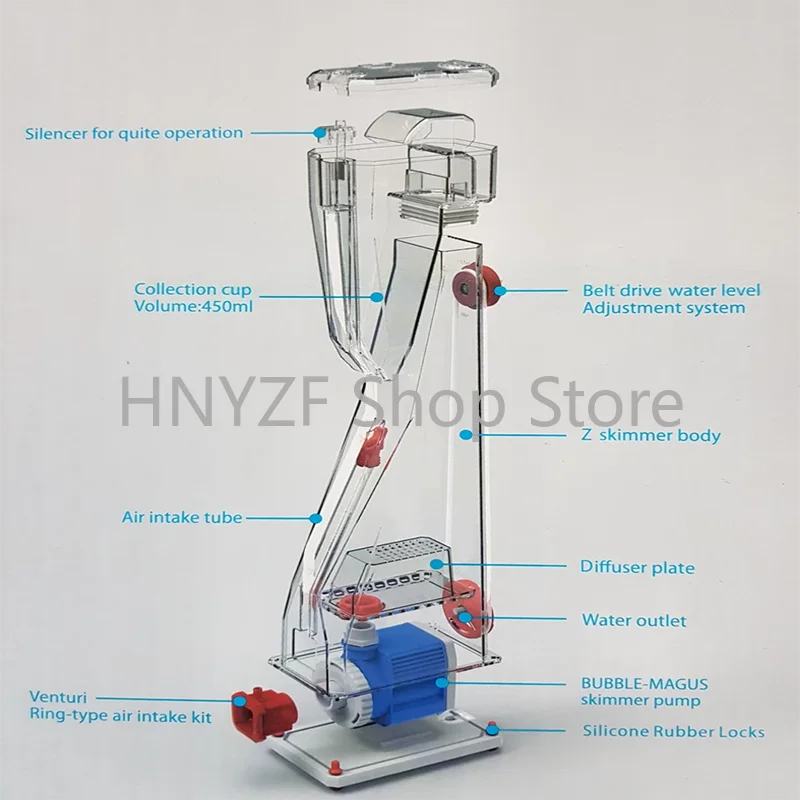 Насос-скиммер Bubble Magus Z5  – обзор и цена Marine Aquarium Protein Skimmer
