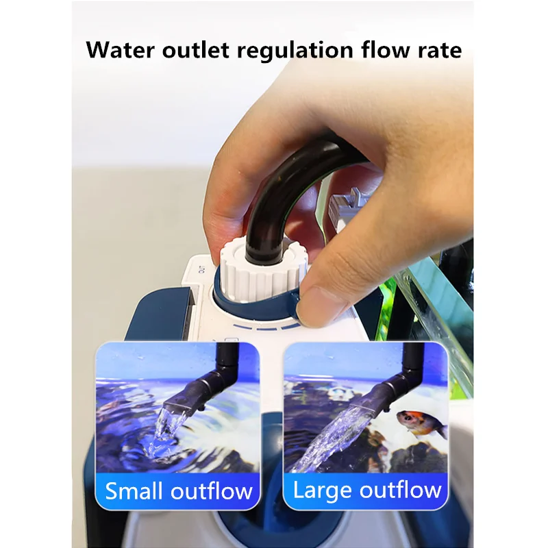 SUNSUN новый фильтр для аквари – обзор и цена Marine Aquarium Protein Skimmer