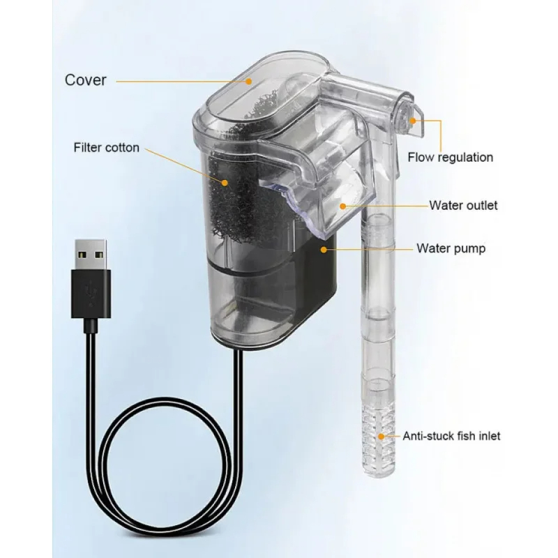 Новый подвесной фильтр для акв – обзор и цена Marine Aquarium Protein Skimmer